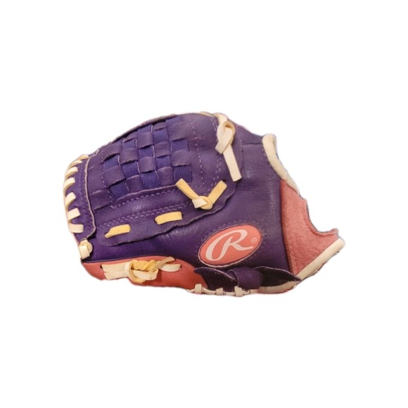 Rawlings TheGoldGlove Purple & Pink 10" HPP10PPW - Picture 3 of 8
